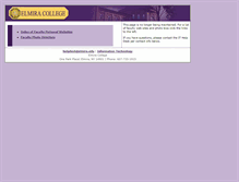 Tablet Screenshot of faculty.elmira.edu